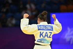 
                    Дзюдоистка Эсмигуль Куюлова завоевала бронзу на Азиаде
                