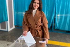 В день выборов алматинцы запустили челлендж