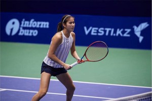 
                    Казахстанская теннисистка вышла в полуфинал турнира в Чехии
                