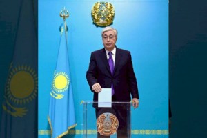 Касым-Жомарт Токаев проголосовал на выборах