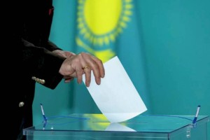 На избирательных участках Алматы с утра наблюдается высокая активность