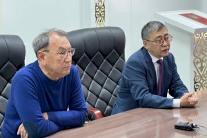 Мейрам Қажыкен встретился со студентами Жамбылского политехнического колледжа