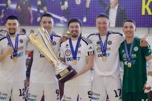 
                    Алматинская команда стала двадцатикратным победителем чемпионата Казахстана по футзалу
                