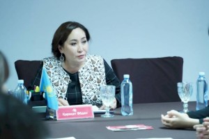 Каракат Абден встретилась с жителями Кызылординской области