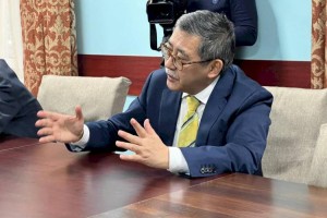 Мейрам Қажыкен встретился с избирателями в Актау