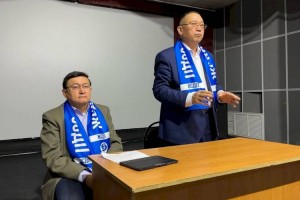 Нурлан Ауесбаев посетил предвыборный штаб в Уральске