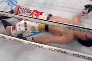 
                    Страшным нокаутом закончился бой японца с казахстанским чемпионом WBO
                