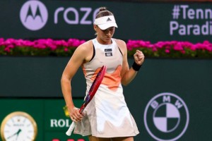 Елена Рыбакина уверенно прошла в четвертьфинал на турнире в Майами