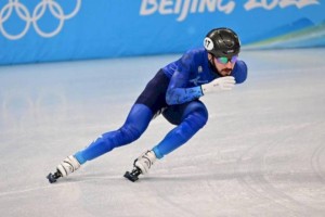 
                    Шорт-трекист Денис Никиша находится в шаге от золотой медали чемпионата мира
                