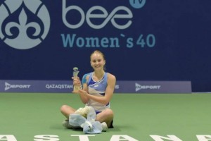 
                    Победительницей теннисного турнира BeeTV 40 Women's стала Полина Кудерметова
                