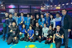 
                    Казахстан впервые занял первое общекомандное место на молодежном ЧМ по ММА
                