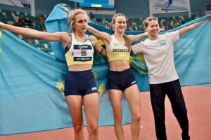 
                    Казахстанские прыгуньи в высоту заняли весь пьедестал почета ЧА-2023 по легкой атлетике
                