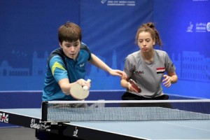 
                    Алан Курмангалиев выиграл юношеский ЧМ по настольному теннису в смешанном разряде
                