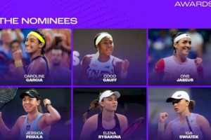 
                    Елена Рыбакина претендует на награду «Игрок года» в рейтинге WTA
                