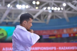 
                    Казахстанский дзюдоист уступил в схватке за «бронзу» на турнире в Баку
                
