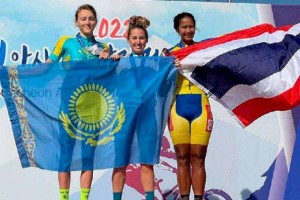 
                    Казахстанская сборная по маунтинбайку завершила чемпионат Азии с семью медалями
                