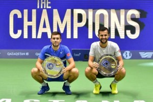 
                    Победителями Astana Open в парном разряде стали теннисисты из Хорватии
                