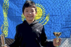 Юный казахстанский теннисист выиграл пятый титул турнира серии Tennis Europe