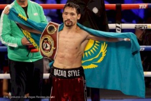 
                    Жанибек Алимханулы в бою за титул WBO послал в нокаут экс-чемпиона мира
                
