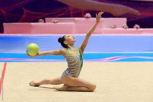 
                    Казахстанские гимнастки прошли в финал Кубка Афродиты в Греции
                