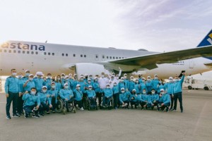 Казахстанские паралимпийцы вылетели в Токио