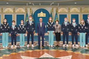 
                    Касым-Жомарт Токаев встретился с олимпийской командой Казахстана
                
