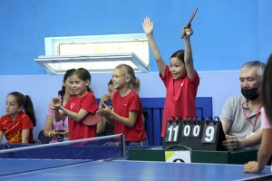 
                    В Алматы прошел чемпионат по настольному теннису среди детей
                