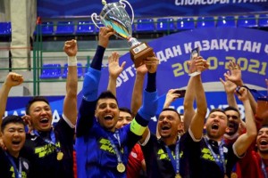 
                    Алматинский футзальный клуб «Кайрат» стал 18-кратным чемпионом Казахстана
                