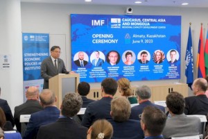 
                    В Алматы открыли региональный центр МВФ
                