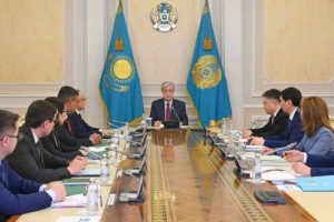 
                    Президент принял годовой отчет Нацбанка РК
                