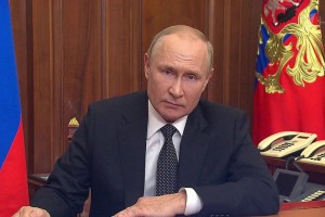 
                    Путин выступил с видеообращением из-за действий Пригожина
                