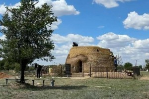 Одно из сакральных мест – мазар Игилика би реставрируют в Карагандинской области