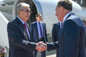 Касым-Жомарт Токаев прибыл в Минск