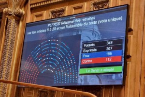 
                    Сенат Франции принял спорную пенсионную реформу
                