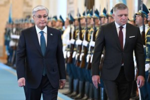 В Акорду прибыл премьер-министр Словакии Роберт Фицо