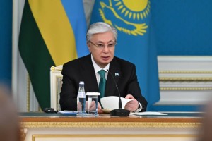 Космос, кибербезопасность и климат: Токаев высказался о переговорах с президентом Руанды