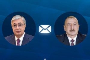 Токаев поздравил президента Азербайджана