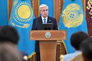 Токаев выступил на церемонии награждения работников культуры и искусства