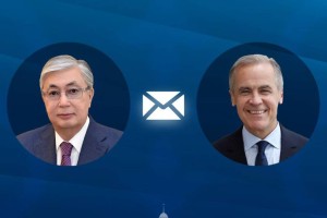 Токаев поздравил премьер-министра Канады
