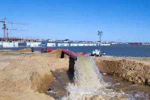 В Атырауской области продолжается мониторинг уровня воды реки Жайык