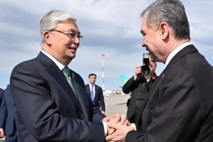 Председатель Халк Маслахаты Туркменистана Гурбангулы Бердымухамедов прибыл в Казахстан