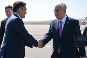 Касым-Жомарт Токаев прибыл в Шымкент