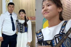 
                    Полицейские в Атырау отметили День домбры в кругу семьи
                