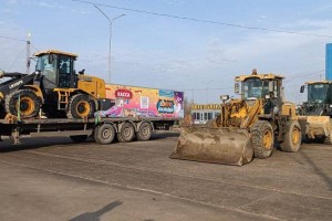 Костанайцы направили технику для ликвидации паводков в Уральске