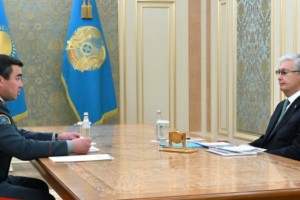 Токаев принял министра по чрезвычайным ситуациям Чингиса Аринова
