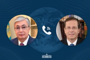 Касым-Жомарт Токаев провел телефонный разговор с президентом Израиля