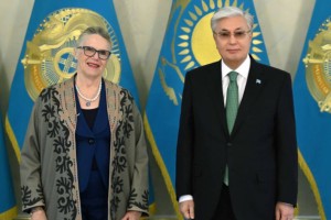 Токаев принял члена Палаты представителей Конгресса США Кэрол Миллер