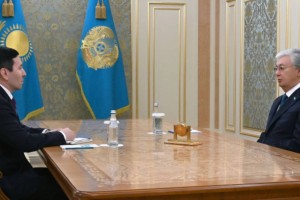Токаев принял председателя правления компании «Самрук-Қазына»