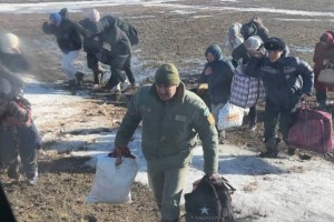 Около трех тысяч сельчан эвакуировали полицейские в ЗКО