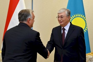 
                    Касым-Жомарт Токаев встретился с Премьер-министром Венгрии Виктором Орбаном
                